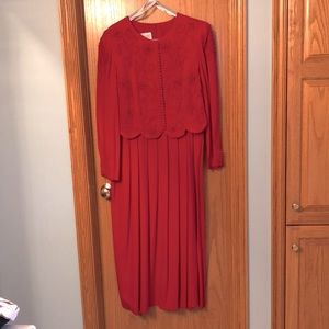 Plaza South Red Dress